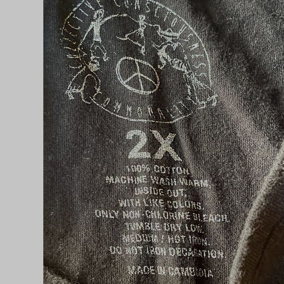 Vintage Y2K Santana, Collective Consciousness Commonality, Music Rock T-Shirt 2X - Picture 4 of 6